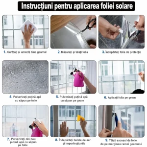 Солнцезащитный экран для окна, пленка 100x200 см, 25 мк, extra 42-00u55 Thumbnail 3
