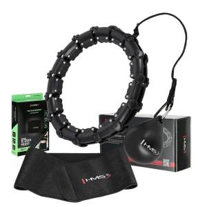 Набор кольцо hoola hoop с утяжелением + пояс hhw11 + br163 hms