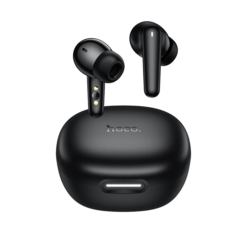 Căști de traducere inteligente hoco eq100 cu inteligență artificială (aplicație) negre 2