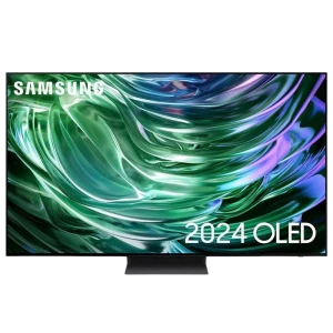 55" oled smart телевизор samsung qe55s90daexua, 3840x2160 4k uhd, tizen, чёрный