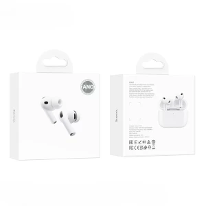 Căști bluetooth hoco ew97 true wireless cu reducere a zgomotului anc, albe Thumbnail 2