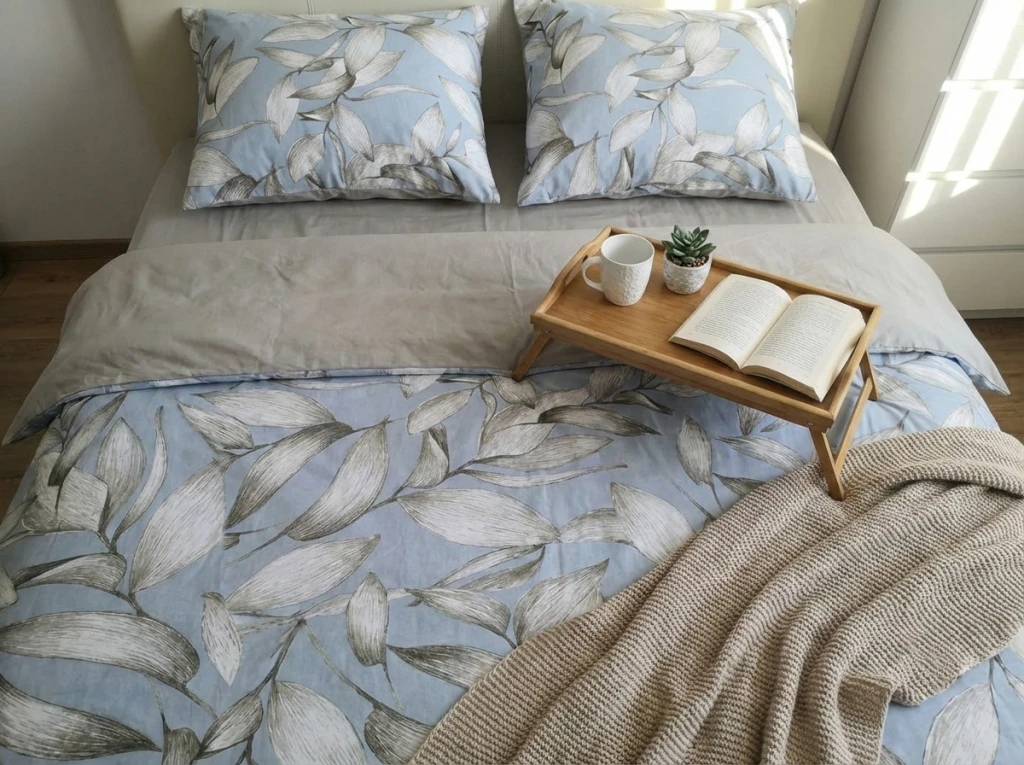 Set 2,0 cu cearșaf elastic 160x200 sr023 2