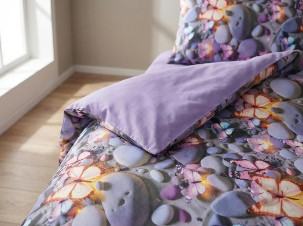 Комплект постельного белья из ранфорса двуспальный sr010 2