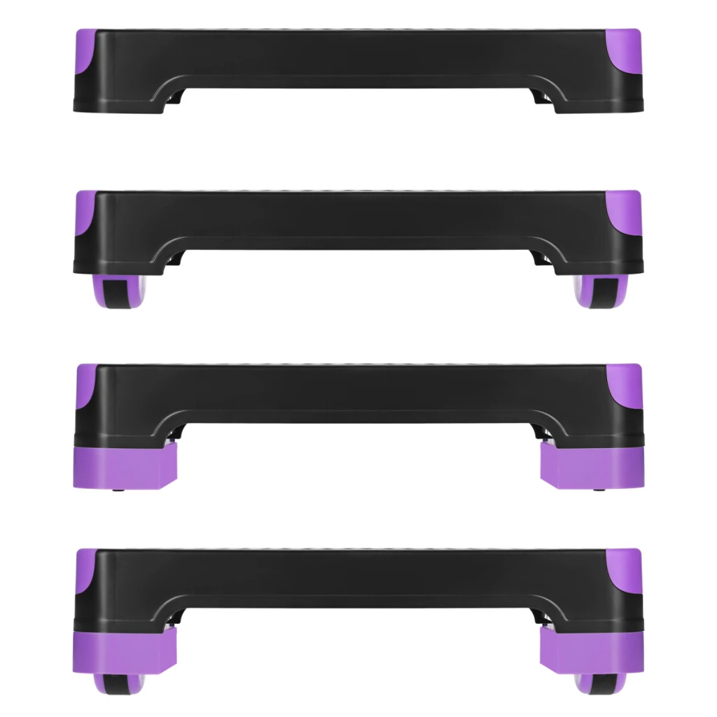 Step aerobic 67*27 cm h=10/15 cm (180 kg) as008m hms 2
