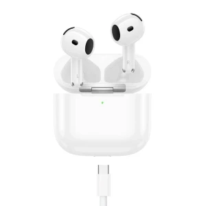 Căști bluetooth hoco ew85 true wireless cu reducere a zgomotului anc, albe Thumbnail 2