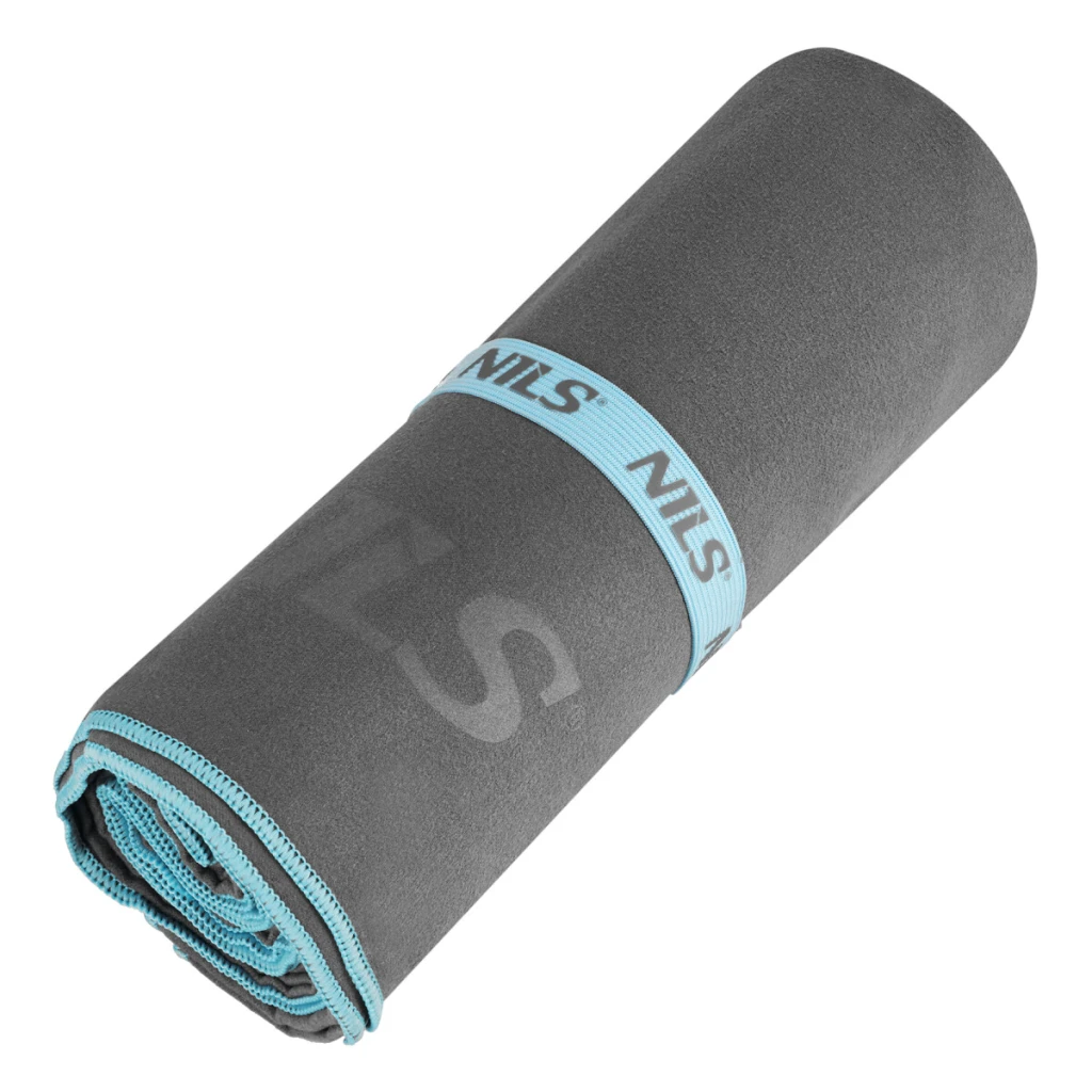 Полотенце спортивное 200*90 cm nils ncr13 dark gray microfibre 2