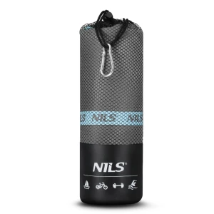Полотенце спортивное 200*90 cm nils ncr13 dark gray microfibre Thumbnail 4