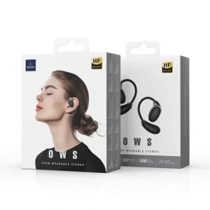 Căști stereo portabile wiwu open t30 negre