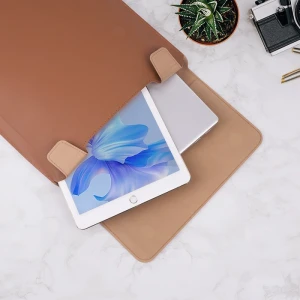 Geantă multifuncțională pentru notebook hoco gt5 delight series cu suport (14 inci) maro