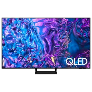 75" qled smart телевизор samsung qe75q70dauxua, 3840x2160 4k uhd, tizen, чёрный