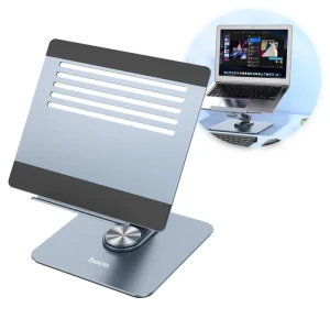 Suport rotativ pentru laptop hoco ph52 plus might, gri metalic Thumbnail 2