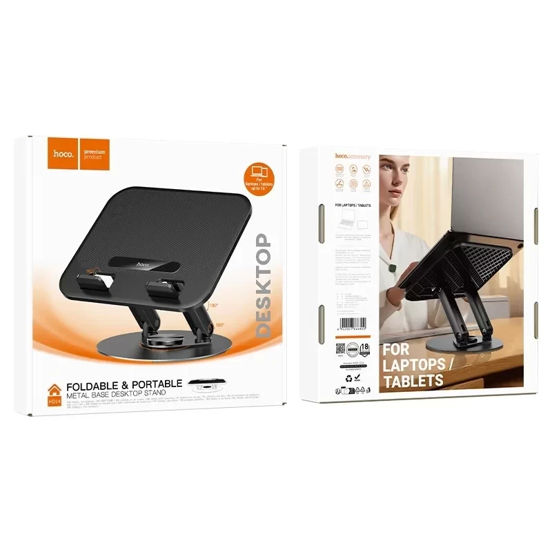 Suport pentru notebook hoco hd14 hope negru 2