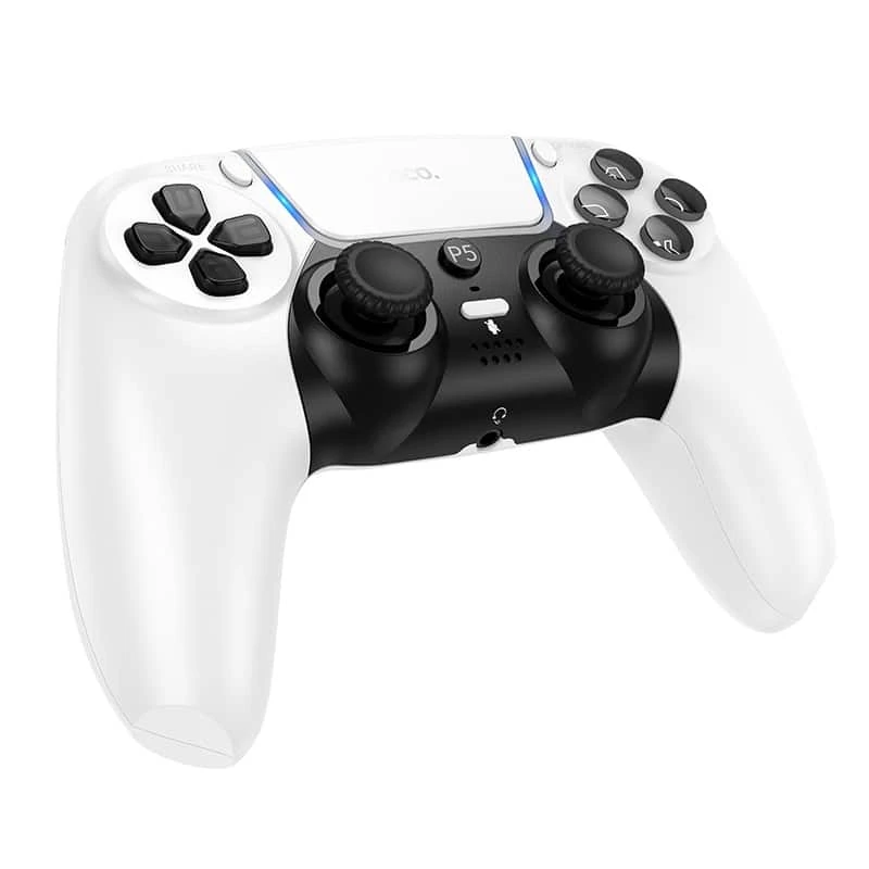 Gamepad wireless hoco ga32 dragon pentru ps5, alb 2
