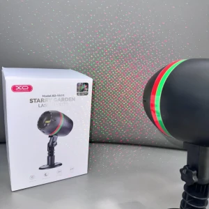 Xo yh11 us lampă ambientală pentru terasă, cu stele întregi, 2 culori, neagră Thumbnail 2