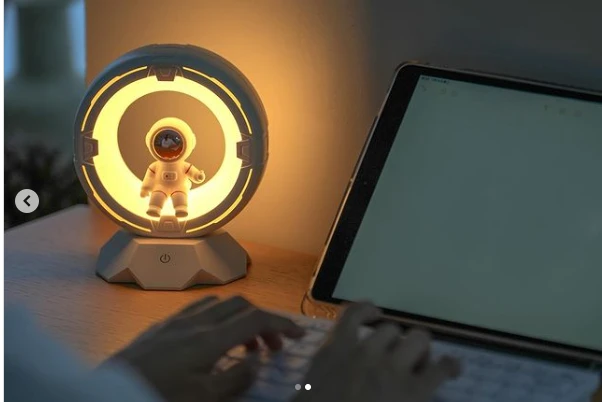 Ночник xo oz12 spaceman tri-color, белый, 1200 мач. 2