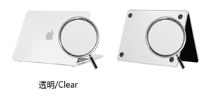 Husă macbook air 13.3" cu linii punctate (2020-2021) transparentă