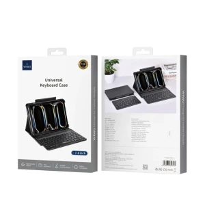 Husă universală pentru tastatură wiwu (engleză) w-uk001blk9 9-11 inch negru Thumbnail 6