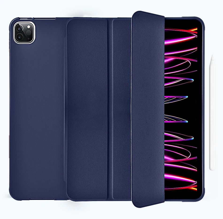 Чехол wiwu classic ii для ipad 11 pro 2024, синий. 2