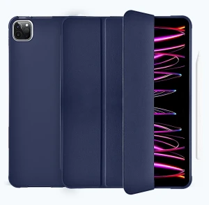 Husă wiwu classic ii pentru ipad 11 pro 2024, albastră