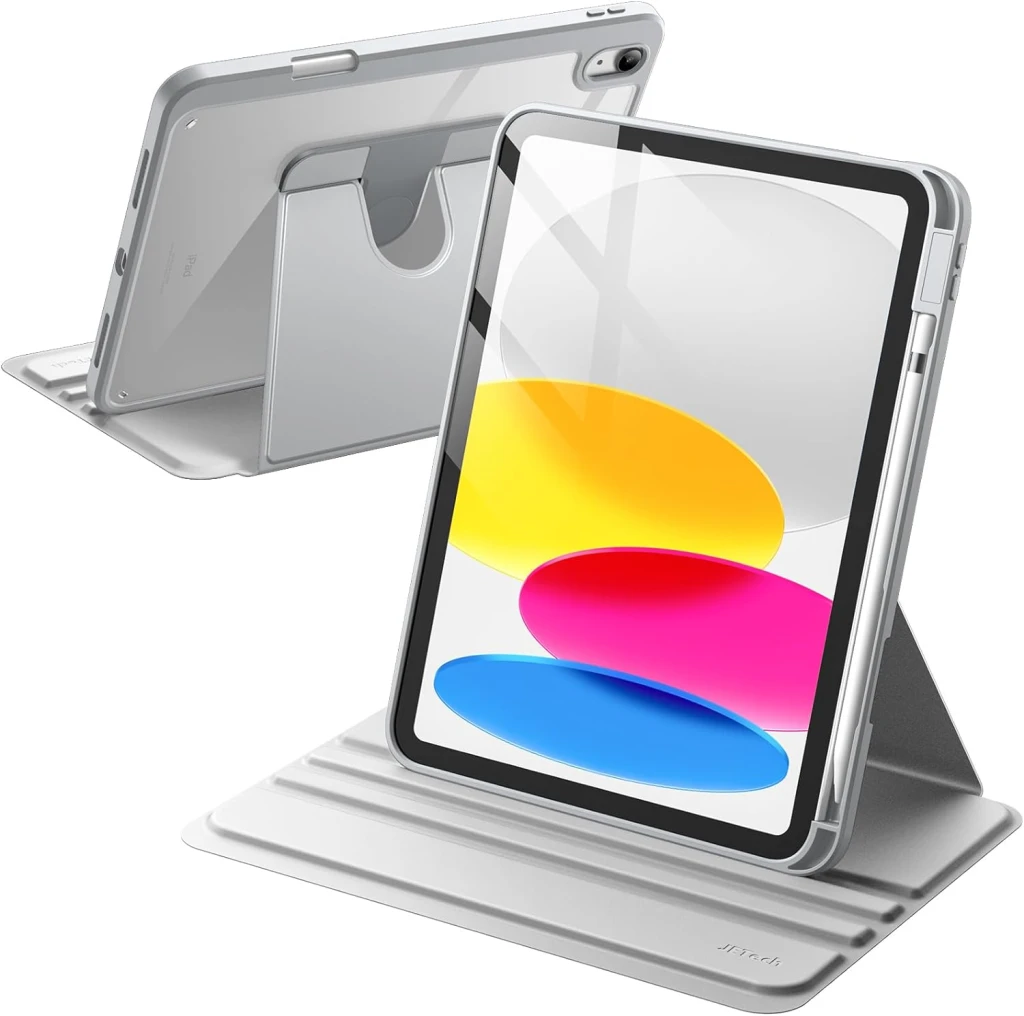 Husă magnetică de protecție wiwu cu rotație la 360° pentru ipad 13pro/2024, gri 2