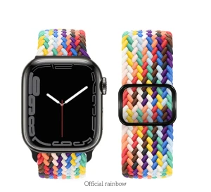Часы hoco iwatch wa05 серии jane eyere с раздвижной застежкой и ультратонким нейлоновым ремешком (42/44/45/49 мм) — официальный аксессуар для защиты от дождя. Thumbnail 2