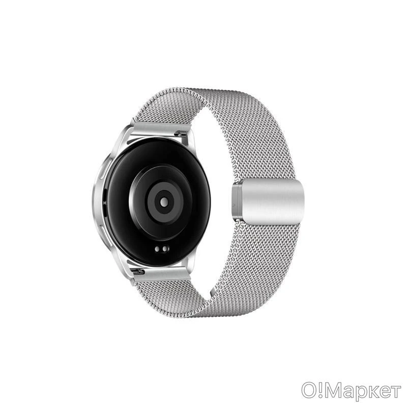 Curea hoco wh07 seria may, cataramă magnetică dublă cu două secțiuni, curea milaneză (22 mm), argintie 2