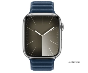 Ремешок hoco as100 из тканого материала с магнитной застежкой для iwatch (38/40/41 мм), тихоокеанский синий.