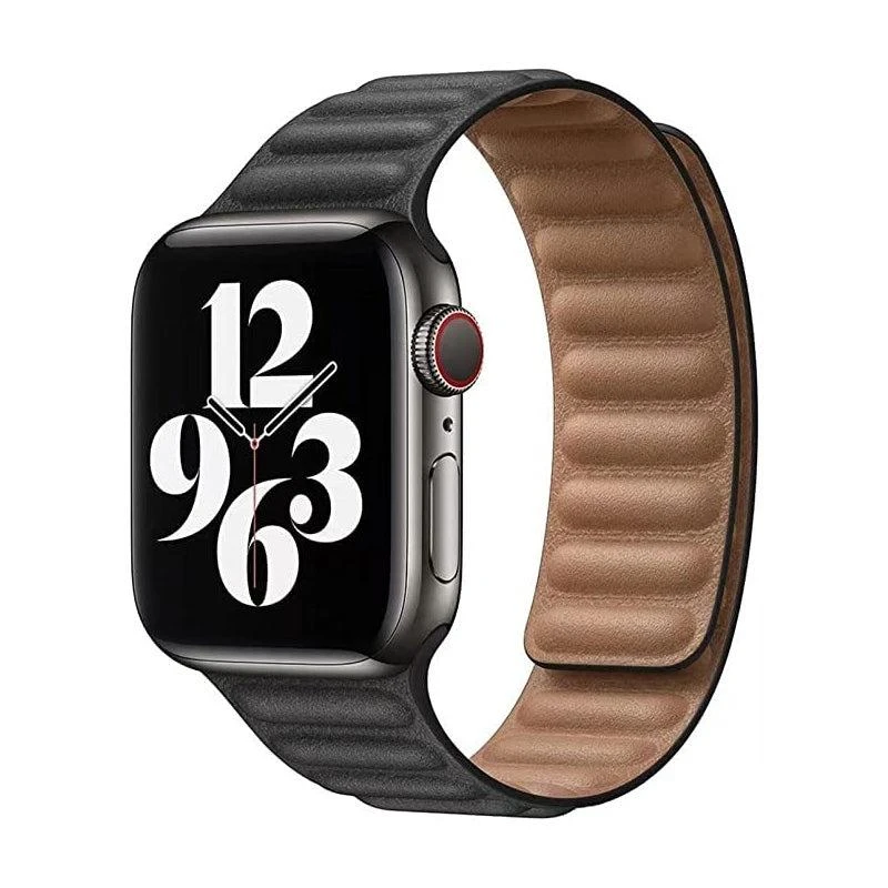 Гибкий силиконовый ремешок hoco wa21 для iwatch (42/44/45/49 мм), черный. 2