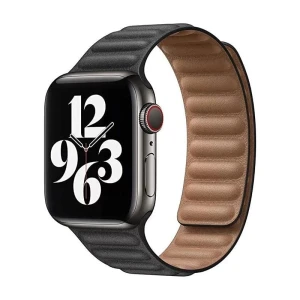 Гибкий силиконовый ремешок hoco wa21 для iwatch (42/44/45/49 мм), черный. Thumbnail 2