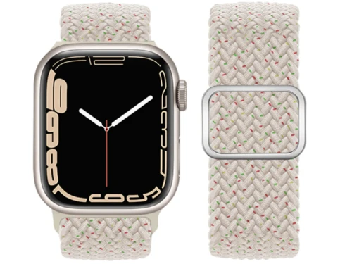 Curea hoco iwatch wa05 seria jane eyre cu cataramă glisantă ultra-subțire din nailon (42/44/45/49 mm) punct stea 2