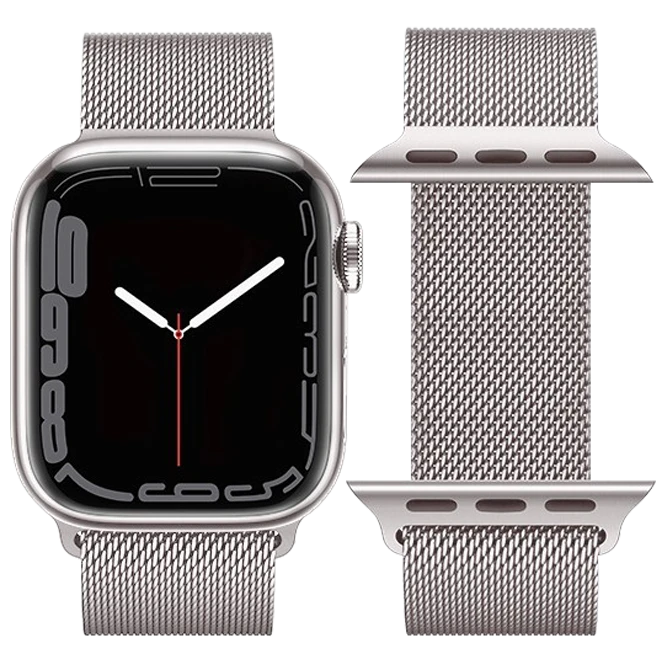 Curea din oțel milanez hoco iwatch wa03 simple beauty series (42/44/45/49mm) culoare stea 2