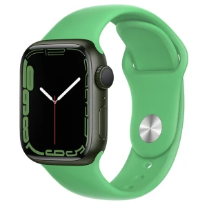 Curea hoco pentru iwatch wa01 flexible series classic sports din silicon (38/40/41mm) verde strălucitor Thumbnail 1