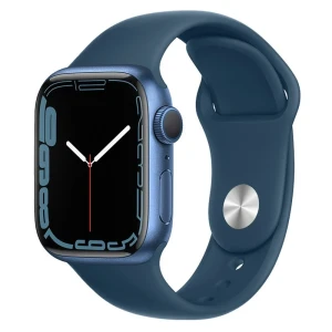 Curea din silicon hoco pentru iwatch wa01 flexible series classic sport (42/44/45/49mm), albastru intens Thumbnail 2