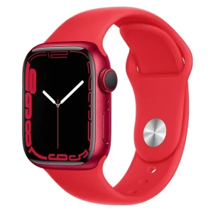 Curea hoco pentru iwatch wa01 flexible series classic sports din silicon (38/40/41mm) roșie Thumbnail 2