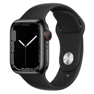 Hoco iwatch wa01 гибкая серия, классический спортивный силиконовый ремешок (42/44/45/49 мм), черный