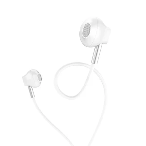 Căști universale hoco m57 sky sound cu microfon, albe Thumbnail 2