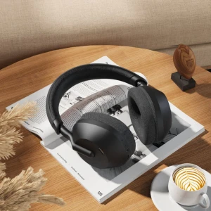 Беспроводная гарнитура xo be49 qiyue anc с шумоподавлением, складным оголовьем и bluetooth, черная.