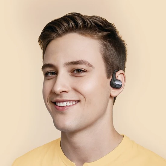 Беспроводная bluetooth-гарнитура hoco ea4 cloud open для сна, черная. 3