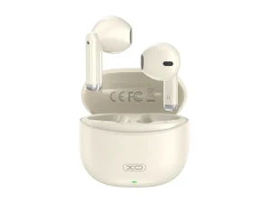 Беспроводная bluetooth-гарнитура xo x33 yu jing tws, бежевый цвет.