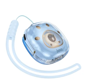 Căști bluetooth hoco des36 cool bear albastre Thumbnail 1