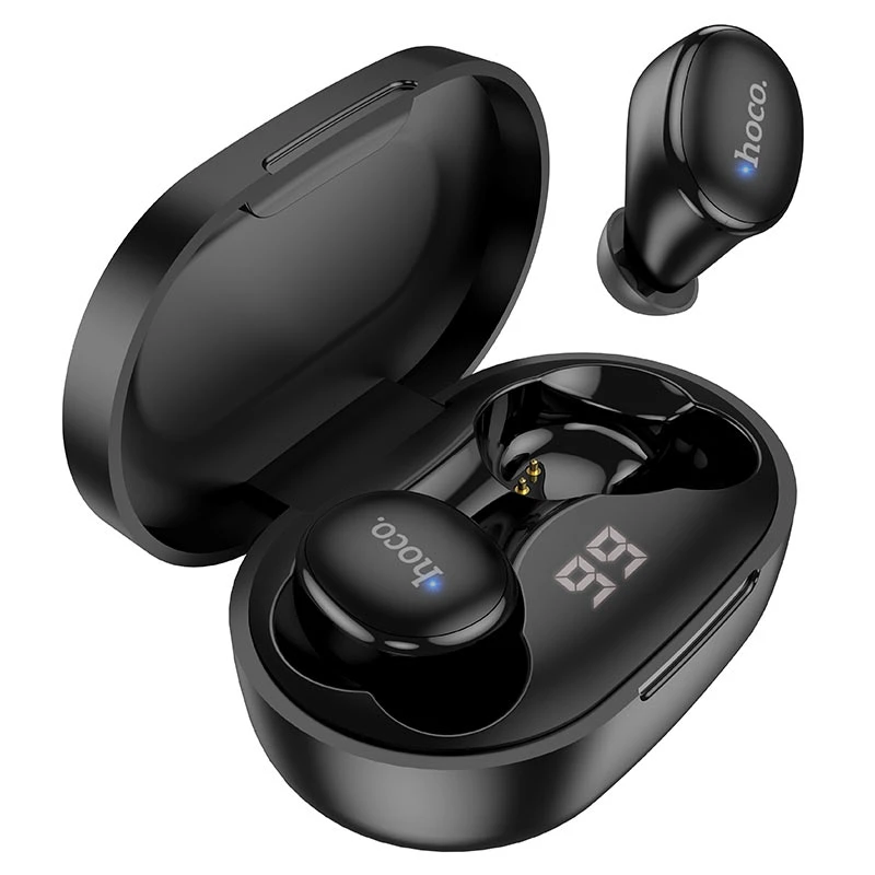 Беспроводная bluetooth-гарнитура hoco ew11 melody, черная. 4