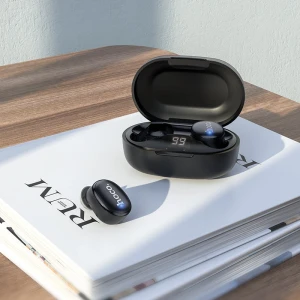Căști bluetooth hoco ew11 melody, fără fir, negre