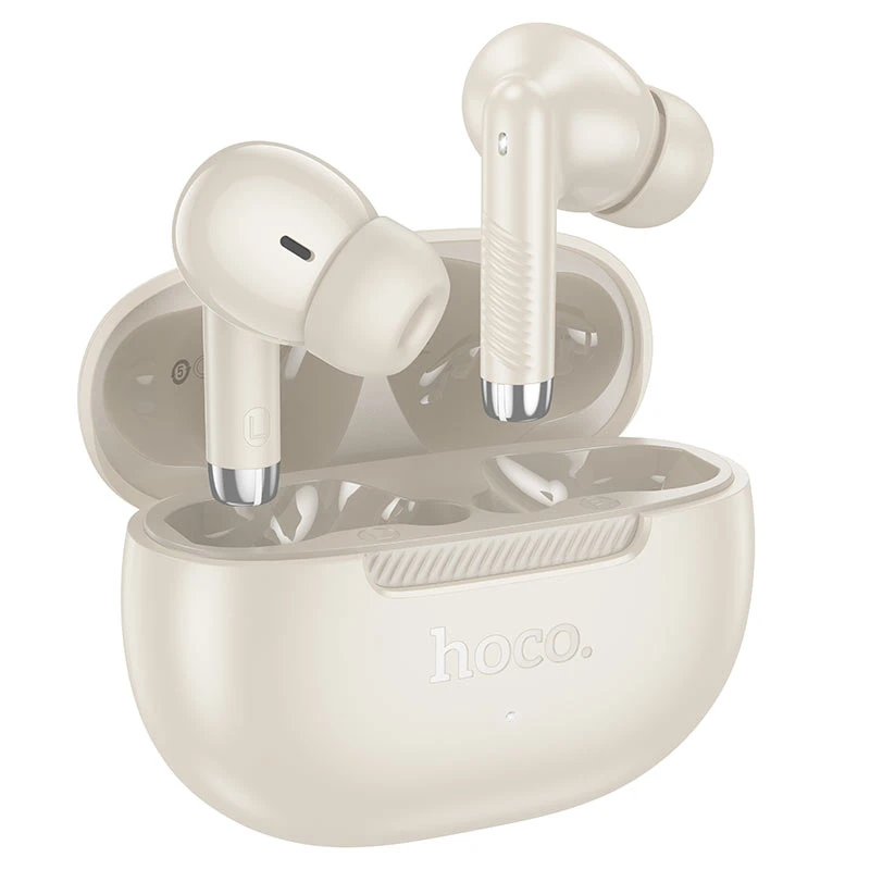 Беспроводная bluetooth-гарнитура hoco eq24 estrella, цвет monet gold. 2