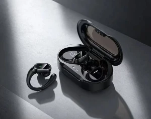 Căști bluetooth hoco eq29 rhyme, fără fir, negre