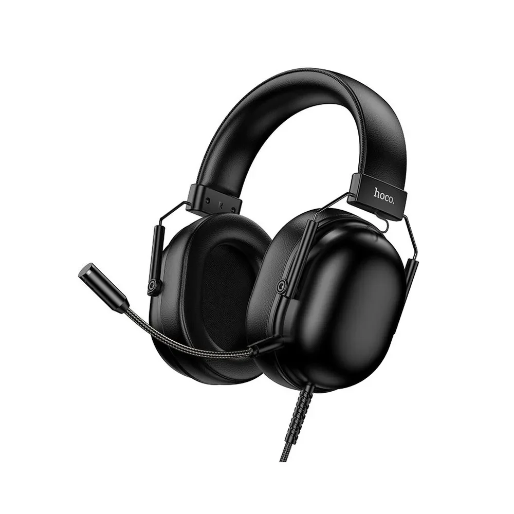 Игровые наушники hoco w113 dynamic usb 7.1 канала, черные 2