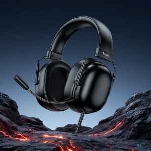 Игровые наушники hoco w113 dynamic usb 7.1 канала, черные