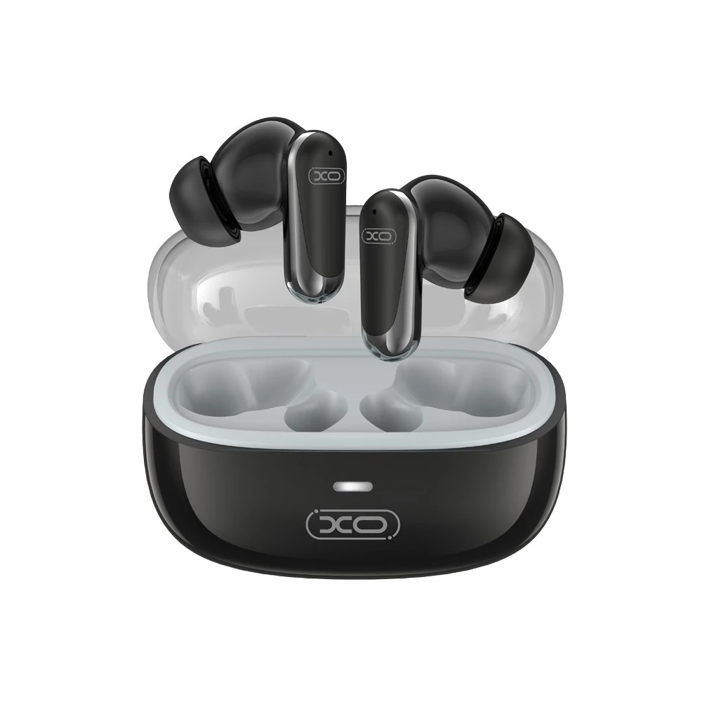 Căști intraauriculare xo g42 golden bud exquisite cu microfon dual, anc+enc, tws, negre 2