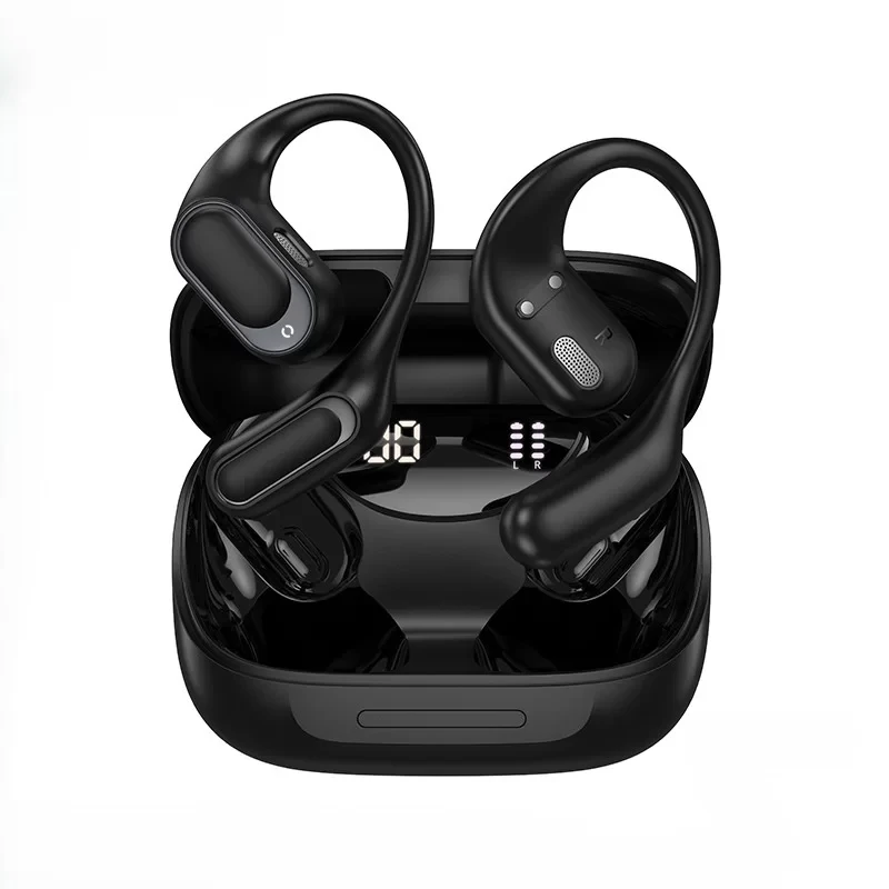 Căști bluetooth hoco ea11 honey, cu fir, negre 2