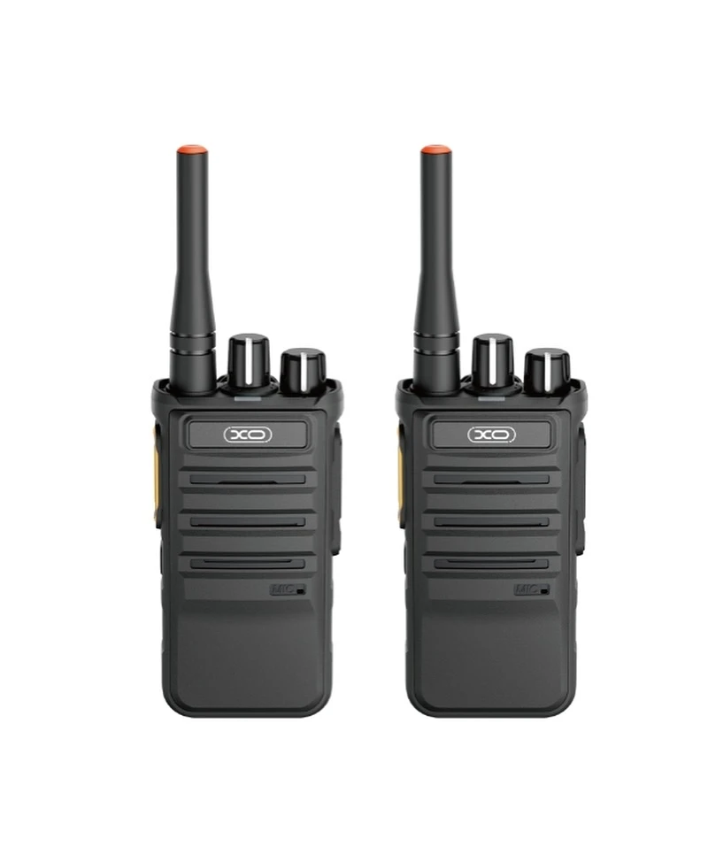 Xo djj01 (ue) stație walkie-talkie (pereche) neagră 2