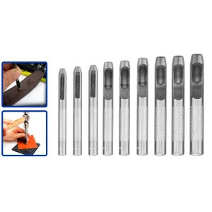 Set de instrumente pentru a gauri pielea, 9 buc,emtop